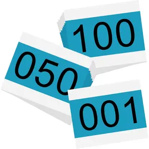 Adhesive Race Bib  Competition Number Bib Adhesive Running Bib Sticker Race Bib Athlete Number Bib for Marathon Cross-Country Running Cycling Race Mountain Climbing Race