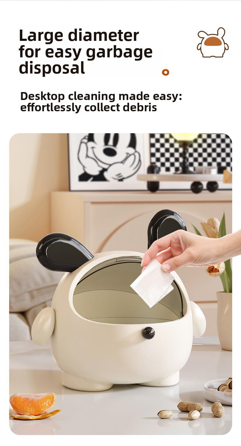 Cute Desktop Pet Christmas Candy Box Cartoon Decoration Dustproof Flip-Top Bedroom Hair Rope Jewelry Storage Box