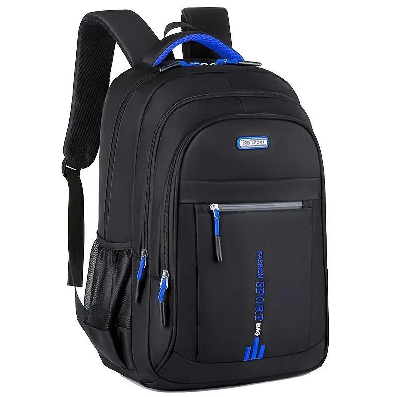 Seamless Transition Backpack for the Busy Professional Large Capacity Durable Casual Backpack for Office School and Business Trips Featuring a Dedicated Padded Laptop Compartment