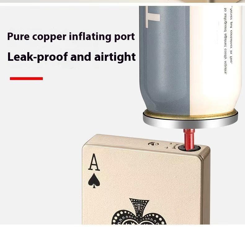 Unique Poker Card Design Lighter – No Butane, Pure Style