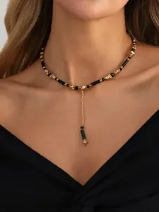 Boho Vintage Crystal Cube Necklace, Elegant Luxury Design, Casual Street Style, Wedding Party Gift, Daily Festival Fashion Jewelry