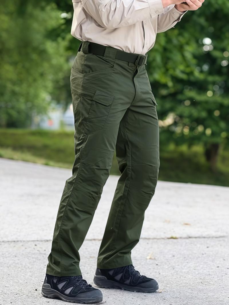 Spring-Autumn Outdoor Stretch Water-Resistant Hiking Trousers - Wear-Resistant Desert Camouflage Tactical Military Utility Pants