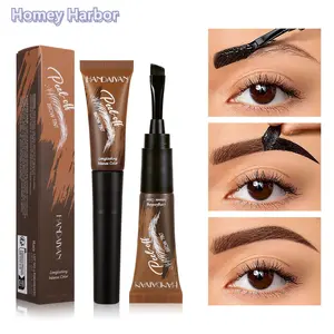 5-Color Tear-Off Brow Tint – Waterproof, Non-Fading, Long-Lasting Pigment for Precise Brow Definition & Effortless Wild Brow Looks - Easy-to-Use Makeup Tool for Women, Cosmetics, Eyebrow products