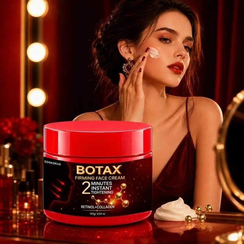 Botax Firming Face Cream, 2 Min Instant Tightening, Retinol, Collagen, Facial Firming Care, All Skin Types, Daily Skincare, 140g/4.94 oz