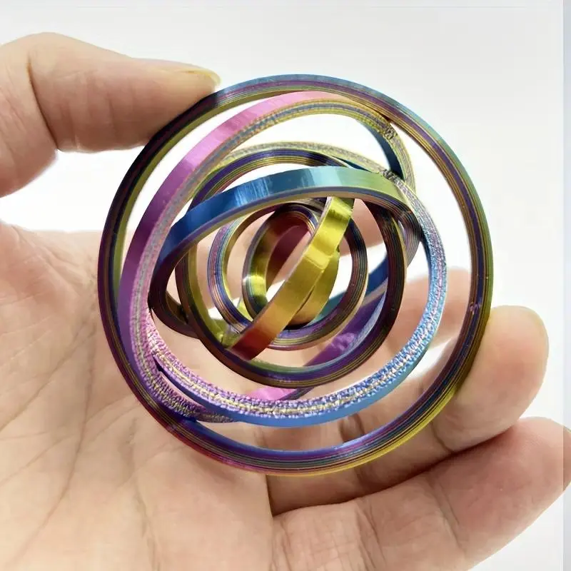 Finger Gyro Toy, Mini Creative Gravity Spinner, Fun Interactive Game Prop, Colorful Adult Leisure Gift, Novelty Party Fidget Tool, Finger Spinning Top, Fidget Spinning Tops