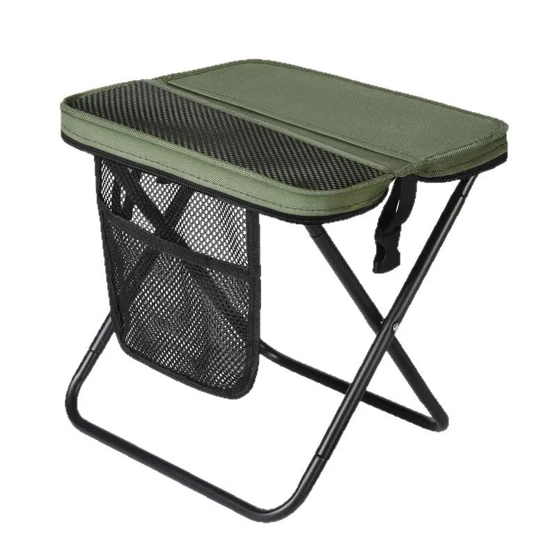Portable Folding Stool Backpack Lightweight Camping Chair Outdoor Seat Shoulder Bag for Hiking Fishing Travel