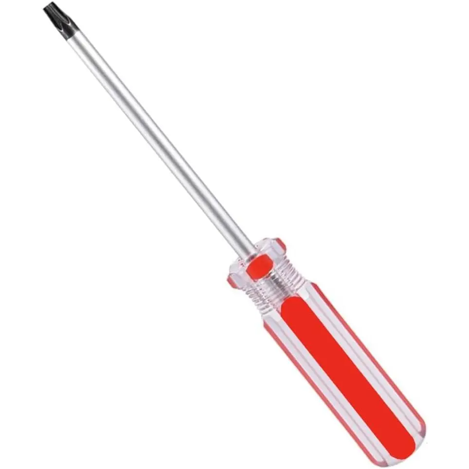 Magnetic T20 100mm Torx Security Star Screwdriver for Computer Repairing Automobile Tools and Home Appliances