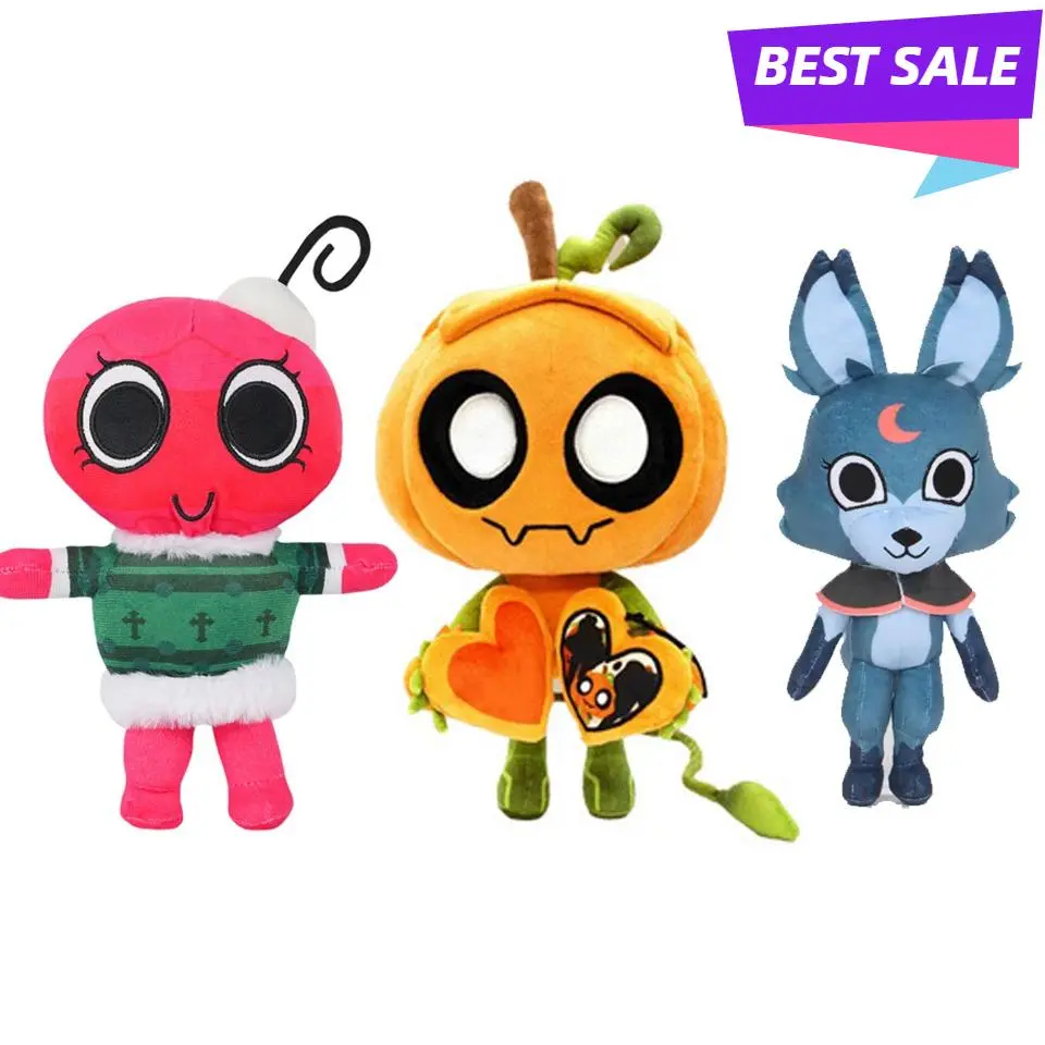 HOT Cute Dandy World Plush Toys XMAS Game Pumpkin Stuffed Doll Birthday Holiday Gifts Toys for Room Decoration--