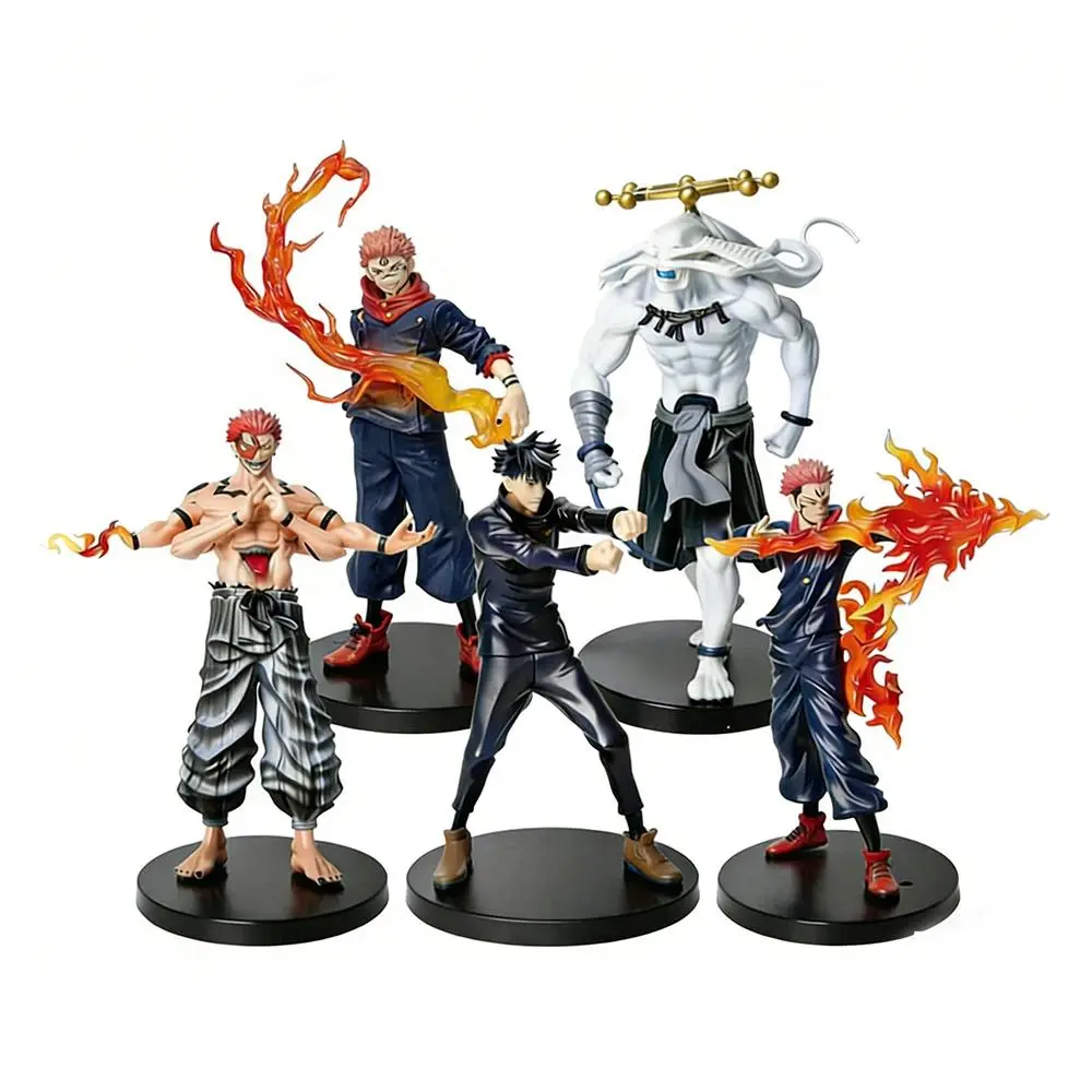 Anime 21cm Jujutsu Kaisen Figure Itadori Yuji Action Figure Model PVC Doll Toys Surrounding Collection Desktop Accessories Gifts