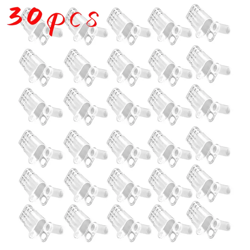 30pcs plastic queen bee cages, rabbit-ear queen bee cages, bee isolation clips, beekeeping tools, non-electric beekeeping supplies, suitable for indoor and outdoor beekeeping