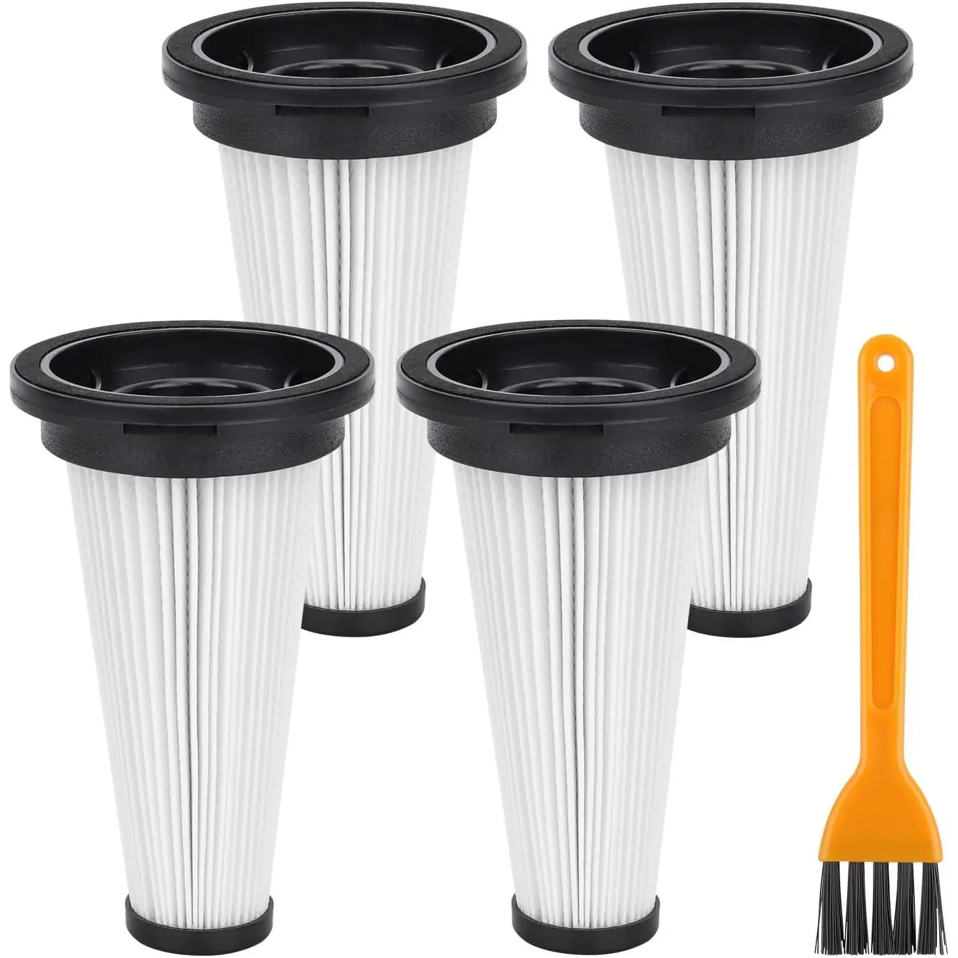 T350  Filters for MBYULO/Vicease/SUXIANGVAC/Trucozie T350/CHEBIO C8/OUYFHK/TITIPOY/Vacusion Cordless Vacuum Cleaner - Vacuum Accessories , 4Pack