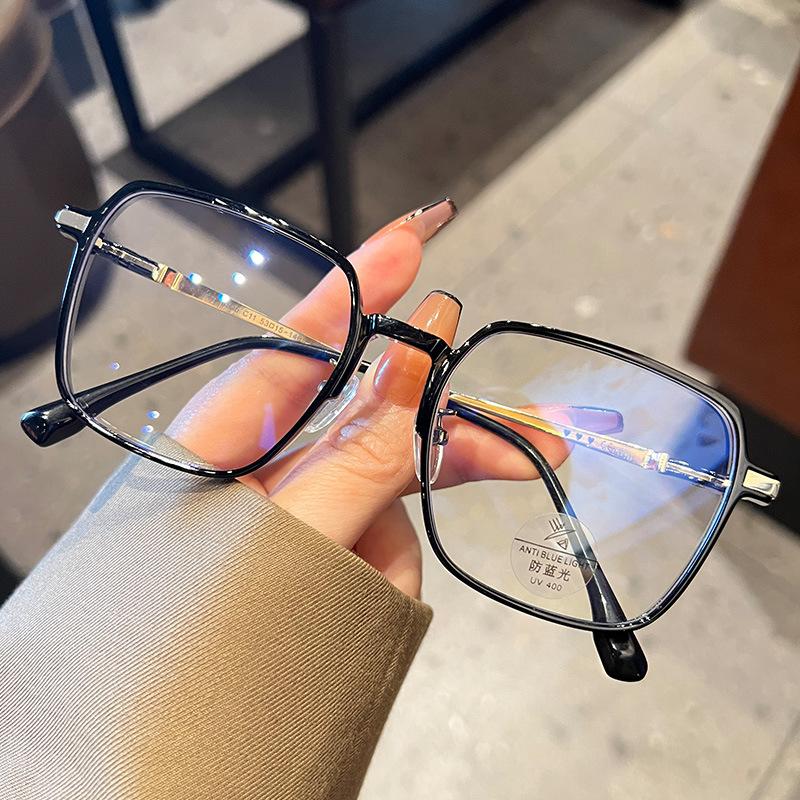 New Color Fashion Myopia Glasses for Women Men Square Transparent Eyeglasses Retro Minus Diopter Eyeglasses Optical Prescription