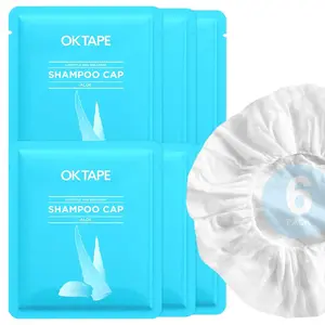 No Water Shampoo Cap , Microwaveable Rinse Free for Bedridden Patients or Elderly, Waterless Shampoo and Condition Hair, Aloe Vera Fragrance Shower