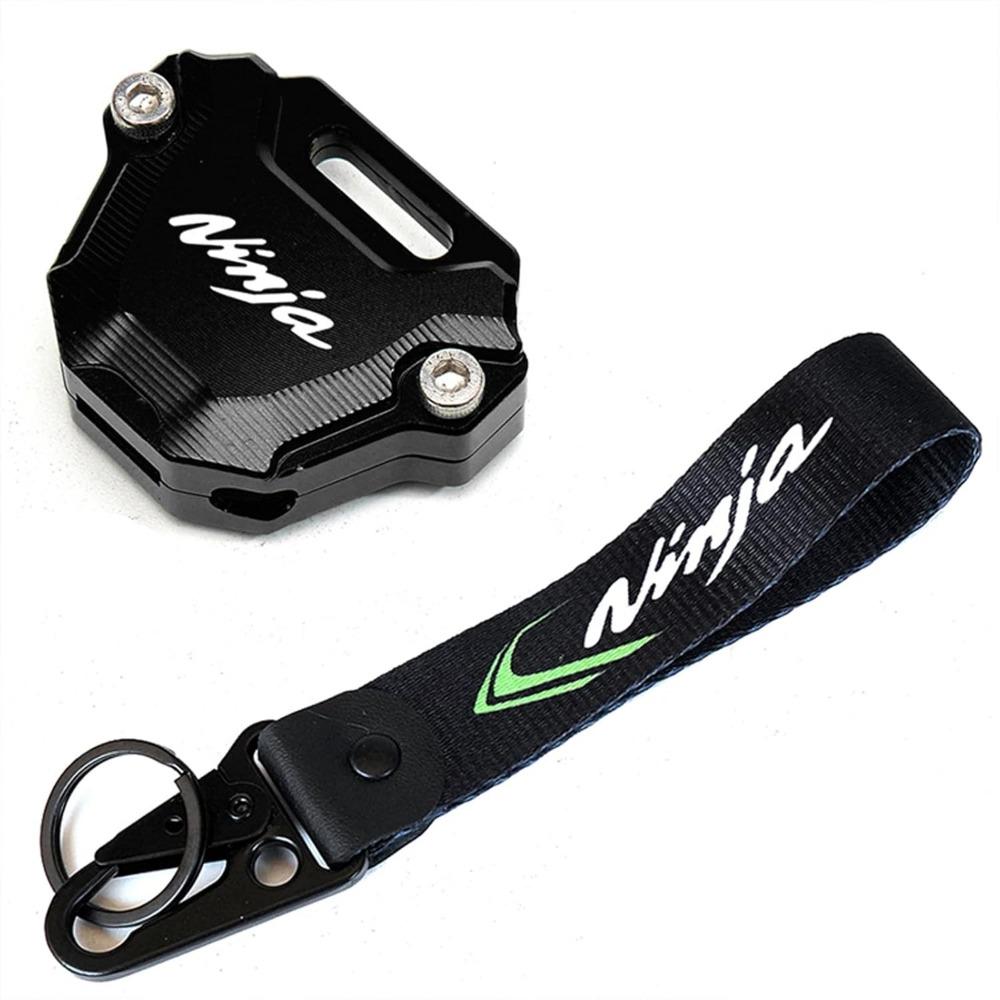SUNDAY MIRTH Fit For Kawasaki Ninja 650,500,400,1000SX,ZX-10R,ZX-6R,ZX4RR CNC Motorcycle Key Case Cover Keyring