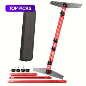 stair tread template tool, solid stair tread gauge, shelf layout tool & stair tread template tool jig, stair tread measuring tool