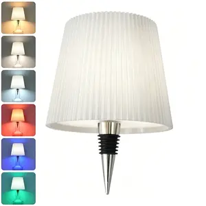 LED Bottle Lamp for Empty Bottles, Rechargeable Wireless Touch Lamp, Stepless Dimmable Table Light for Home Bar Bedroom Decor Led Lit