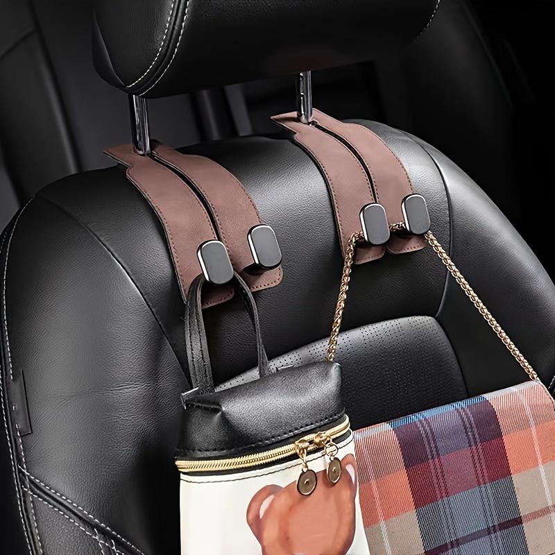Multipurpose Durable Car Seat Decorative Hooks,Car Seat Back Storage Hook,1 Count PU Leather Car Seat Back Hidden Hook,Car Organizer, Automotive,Car Backseat Organizer, Car Organization Supplies