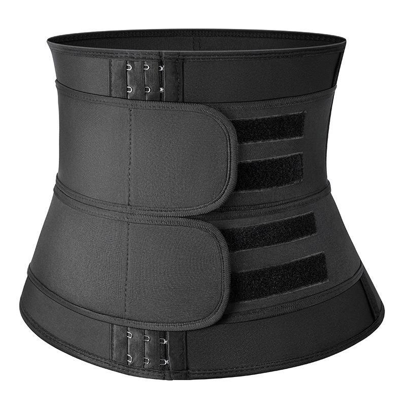 Unisex's Adjustable Hook & Eye Closure Sports Waist Trainer, Tummy Control Velcro Design Fitness Waist Trainer, Waist Support for Women & Men, Sporty Waist Belt for Yoga, Waist Trainer Trimmer
