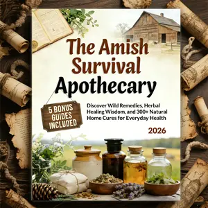 The Amish Survival Apothecary, Wild Remedies, Herbal Healing Wisdom, 300+ Natural Home Cures, Everyday Health Solutions
