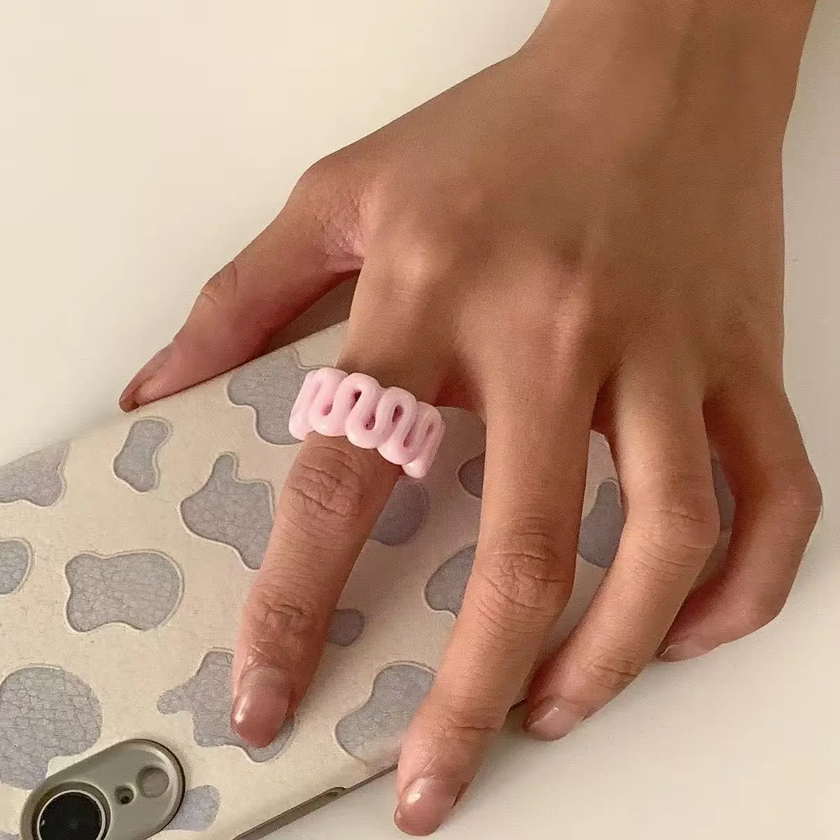Chain Design Ring Set for Girls, Elegant Jewelry Collection, Perfect Gift Idea, Stylish Accessory for Special Occasions