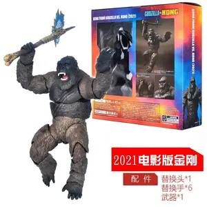 2021 SHF NEW 18cm boxed Movie Monkey King Kong Articulated Figure Model Toys for Gift