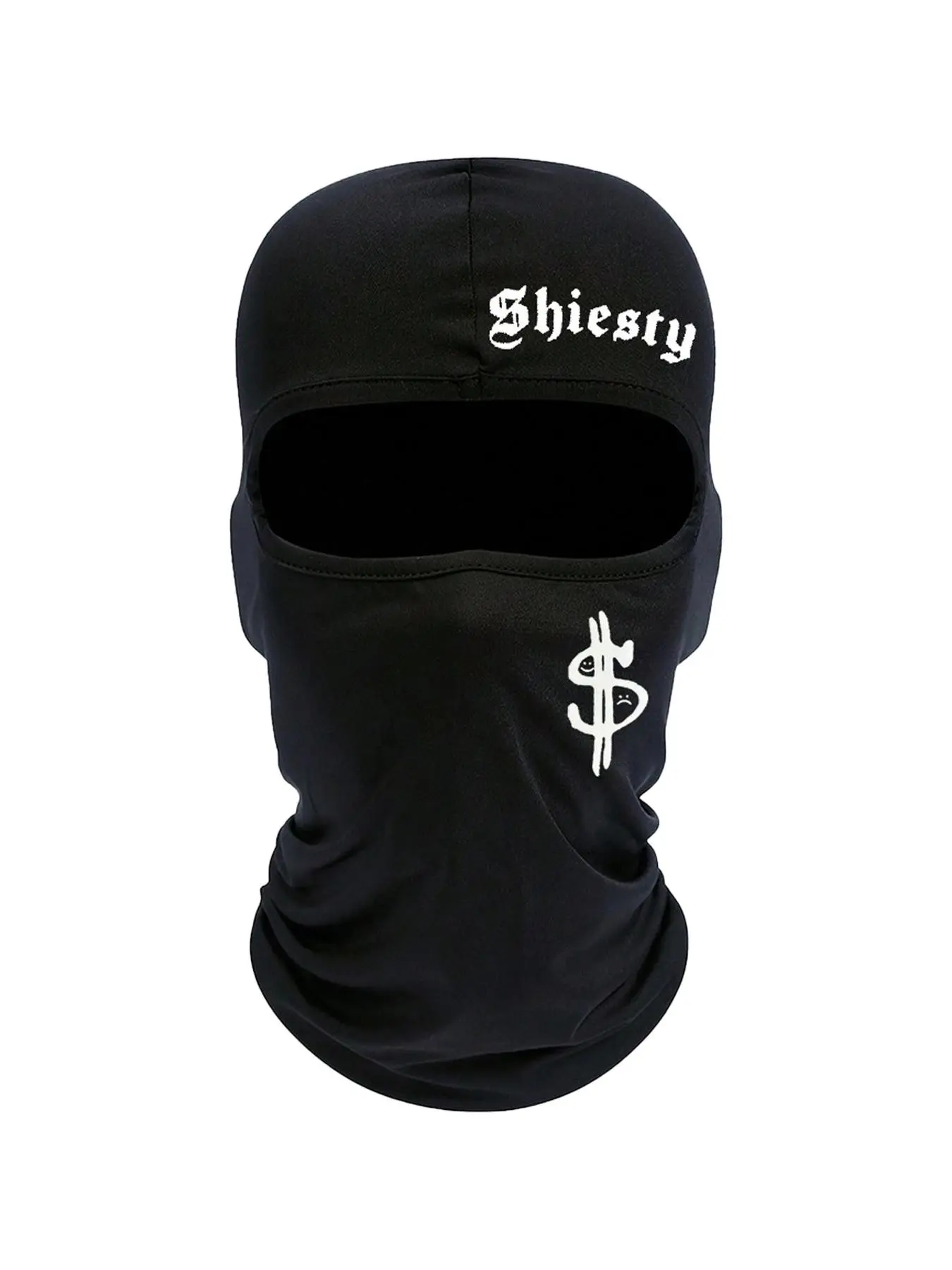 Unisex Letter & Dollar Print Balaclava Mask, Ski Mask, Breathable Face Cover, Breathable Neck Gaiter for Men Women, Ideal for Outdoor Sports, All-Season Use, Balaclava Ski Masks