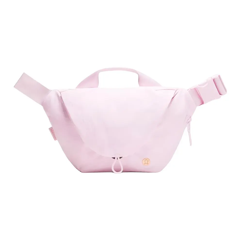 Lululemon Curved 3L Nylon Waist Bag for Women, Joy Pink