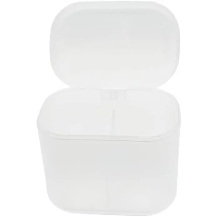 transparent  pads/swabs large capacity storage box with PP(polypropylene) material, easy to use and take,beautiful design, muti-purpose, -proof and dust-proof ()