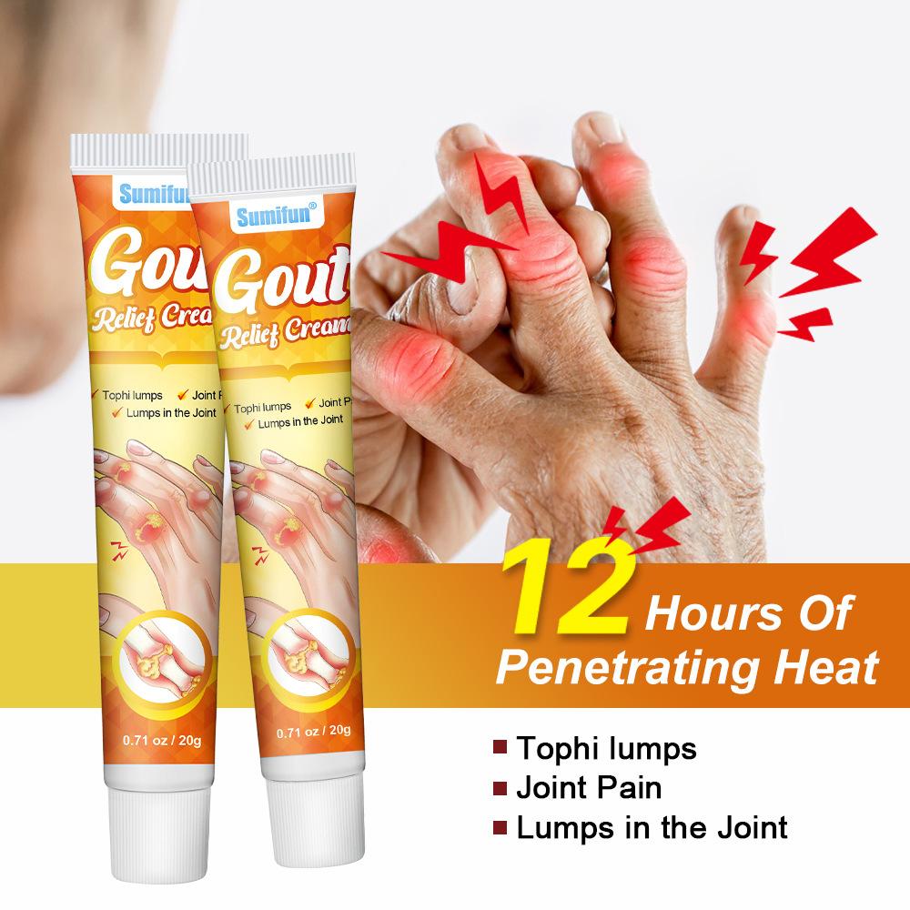 FINALLY!Relief from Gout Pain.Sumifun Gout Relief Balm        Soothes Swollen Joints & Big Toes Fast.joint protection grape seed hydrate eczema  free quantity match butt massage Soothing Magnesium  Conditioning   Firming   mace body neuropathy cream