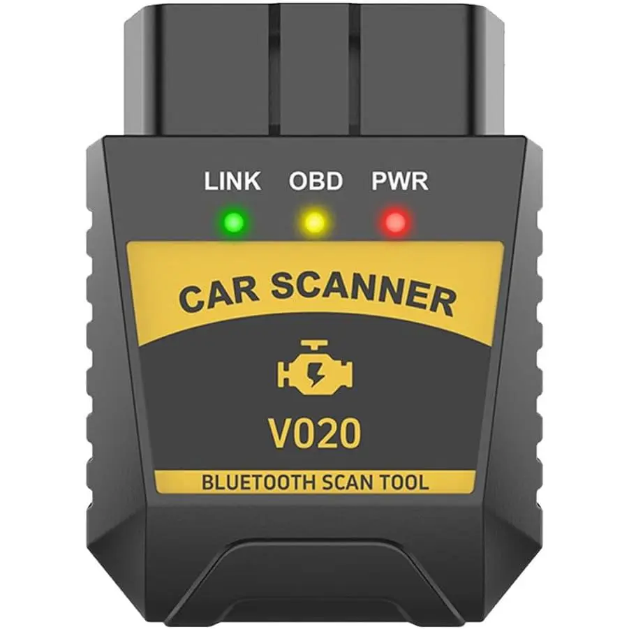 OBD2 Scanner Reader,  Code Reader Connect to Phone, Auto Diagnostic Scan Tool, OBD2 Scanner for Reset/Clear  Engine Error Code, Fits  & Android