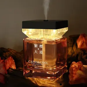 Home Automatic Spray Diffuser, 500ML Large Capacity, Natural Plant Scent, 5 Spray Modes, Night Light Function