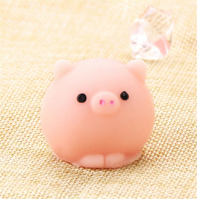 Kawaii Squishy Pig Ball Mochi Squeeze Prayer Cute Toy Collection Fun Joke Gift Anti-stress Toys Novelty Gift Home Decor
