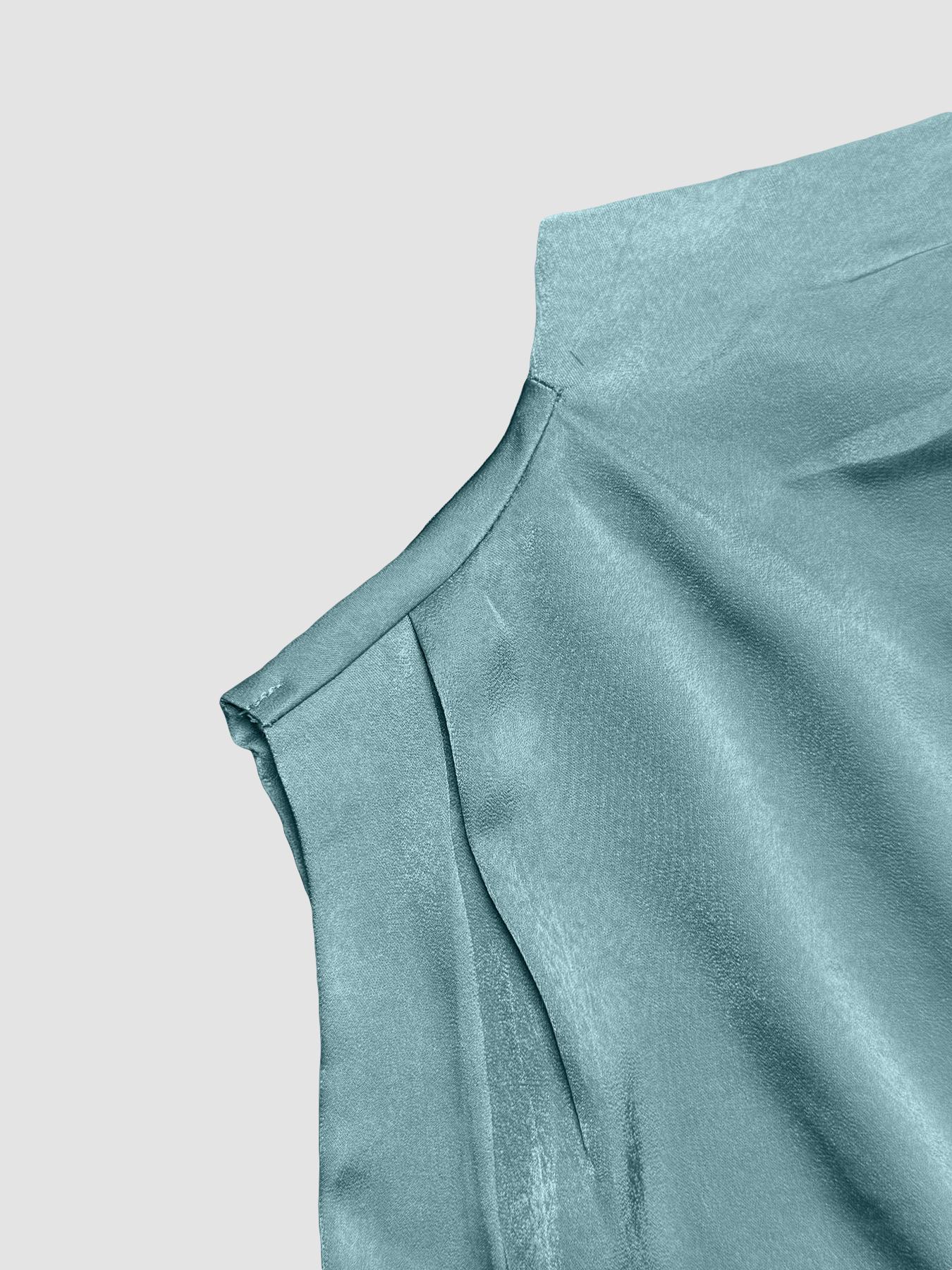 Women's Solid Color Romper, Elegant Chic Romper for Party Holiday Vacation, Ladies Summer Clothes, Womenswear