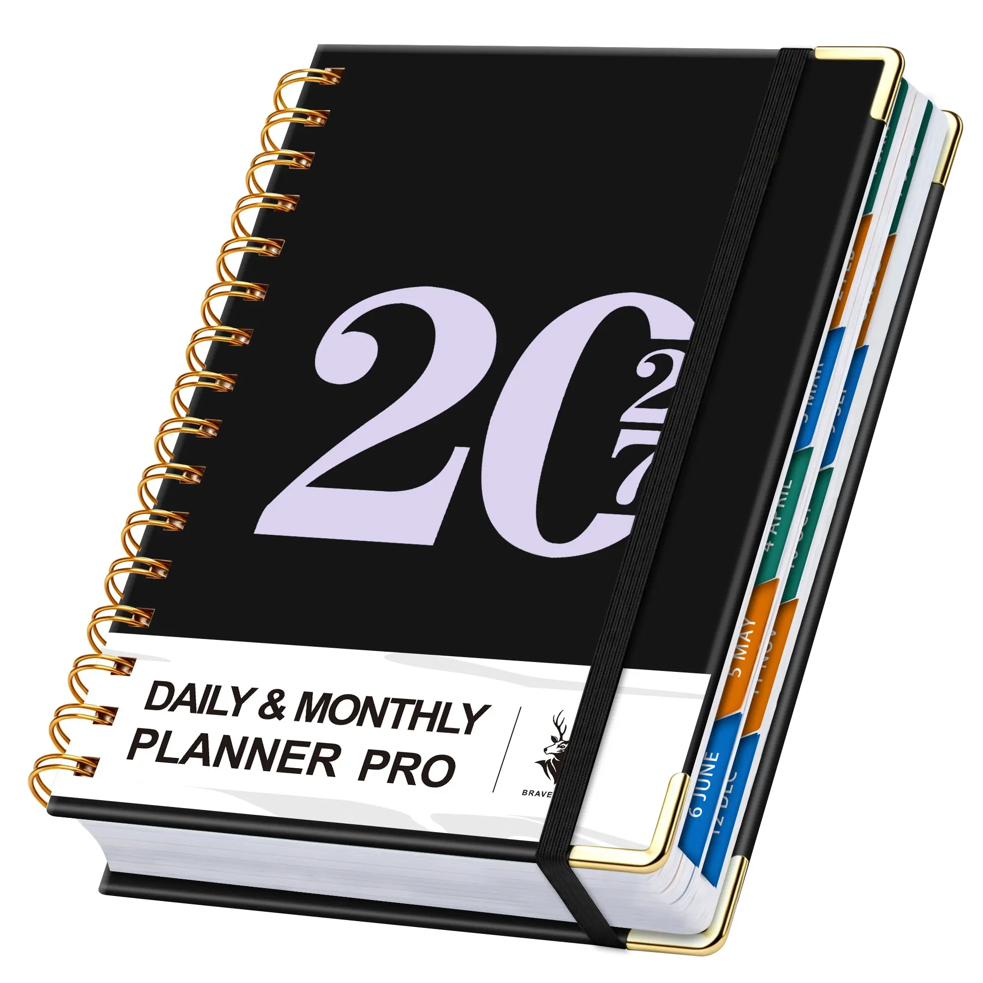 2027 Planner Notebook, Weekly and Monthly Plans, 400 Pages, 365-Day Schedule,Calendar Integration for Schedules, Self-Discipline - Time Management, Perfect Monthly Planner for Daily Organization