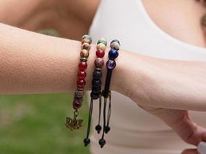 Bivei Natural Gemstone Semi Precious Healing Crystals Handmade Stretchy Round Beads Bracelet,Stocking Stuffers for Women Enhance Positive Energy Bivei Natural Gemstone Semi Precious Healing Crystals Handmade Stretchy Round Beads Bracelet,Stocking Stuffers for Women Enhance Positive Energy