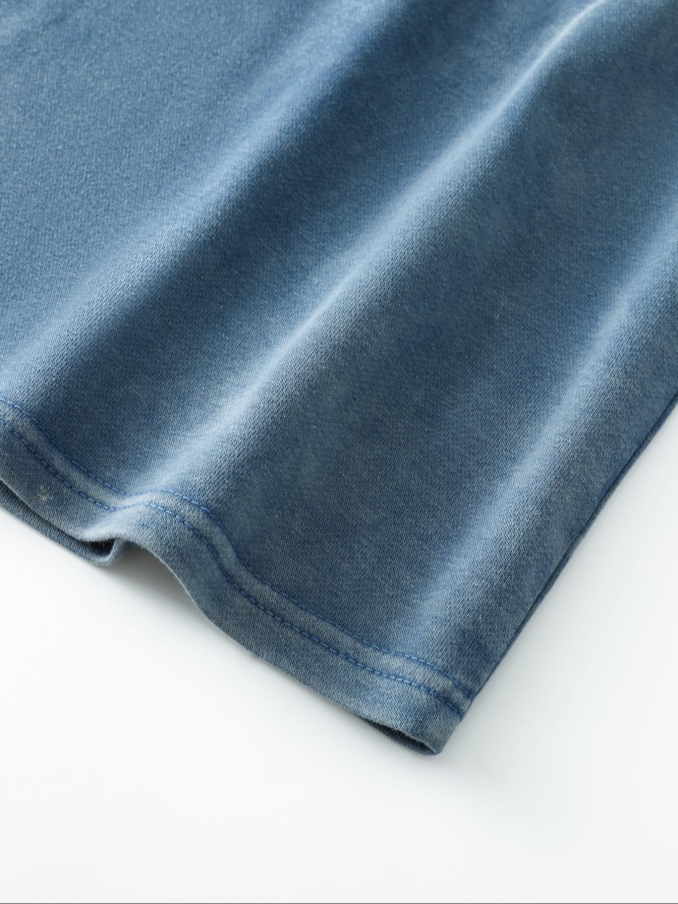 Men's Regular Fit Car Graphic Print Knit Round Neck Tee, Vintage Fashion Trendy Streetwear Casual Fitted Short Sleeve T-shirt for Daily Wear, Ladies Summer Outfit, Top