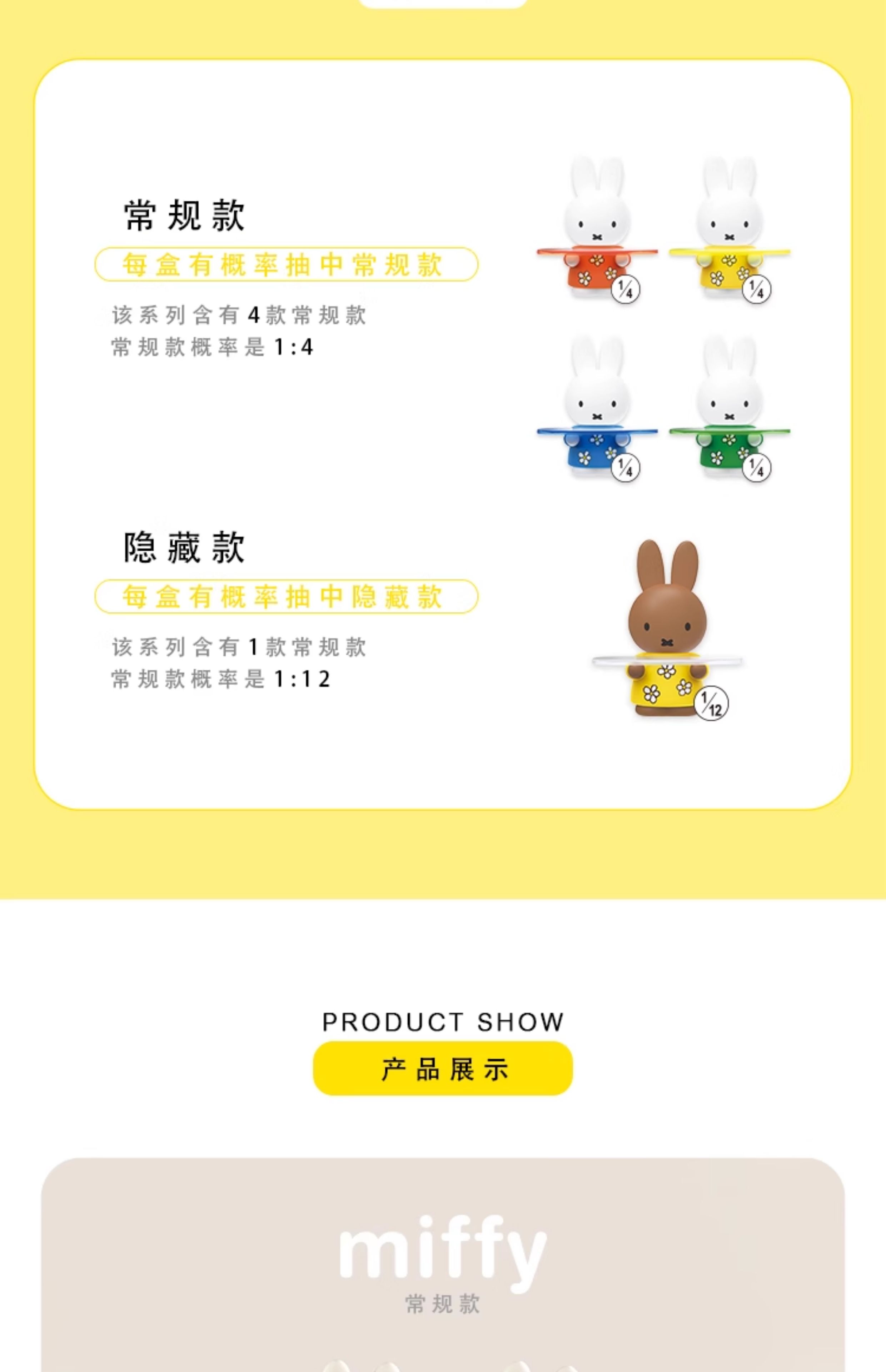 Kawaii Miffy Tray Series Doll Decoration Handmade Jewelry Earphones Miscellaneous Storage Ornaments Gift for Girl