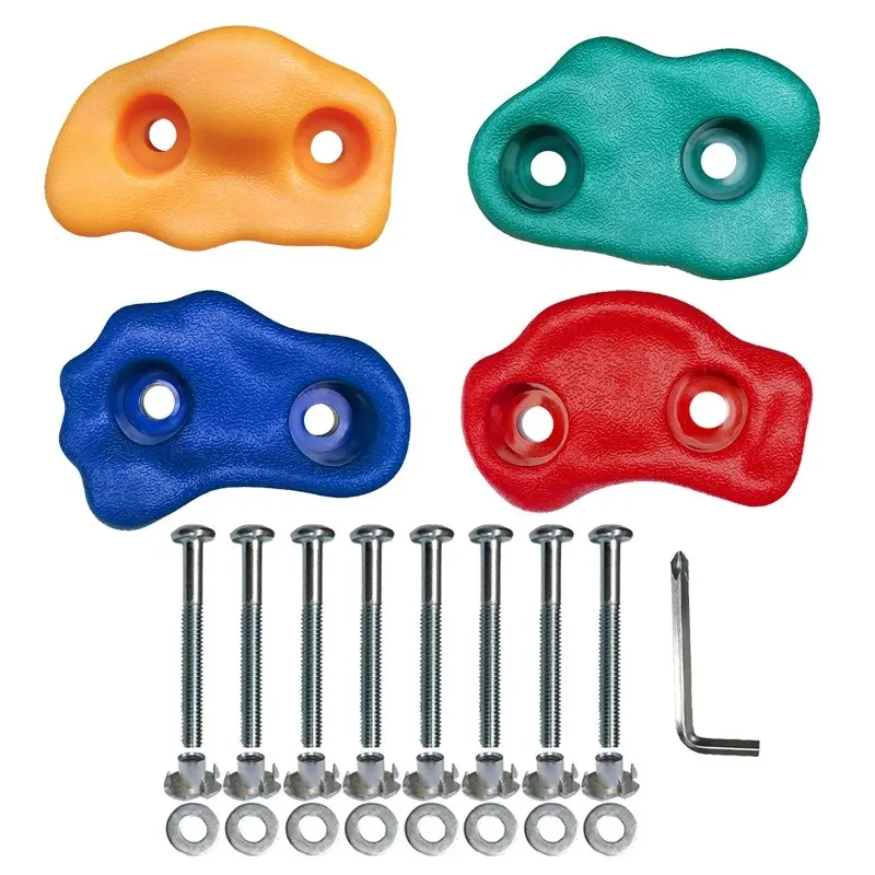 Plastic Rock Climbing Handle, Outdoor Tree Climbing Tool, Hand Grip Foot Stand, Indoor and Outdoor Rock Climbing Support