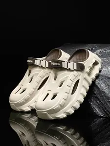 Comfortable Mens Sports Sandals Breathable Non Slip Outdoor Casual Walking Beach Summer Clogs Garden Shoes for Daily Wear Hiking Camping Fishing Travel