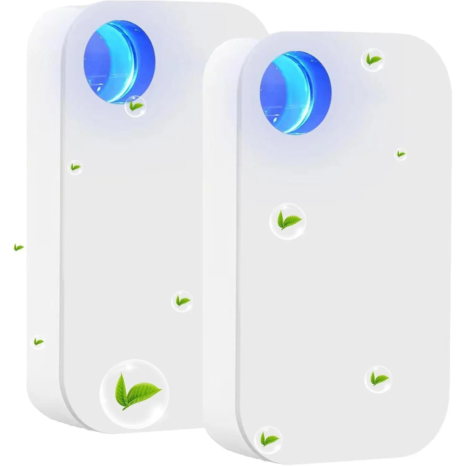 Ion Air purifiers Plug in Air Ionizers for Home Portable and Quiet Ionic Air Purifiers for Bedroom Toilet Office Kitchen and Pets(2)