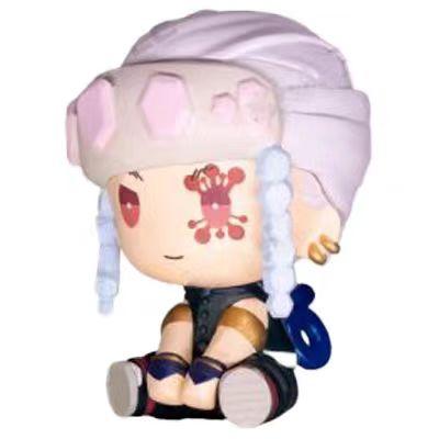 Genuine Action Figure Demon Slayer Kimetsu No Yaiba Akaza Kochou Shinobu Gacha Figure Model Toys