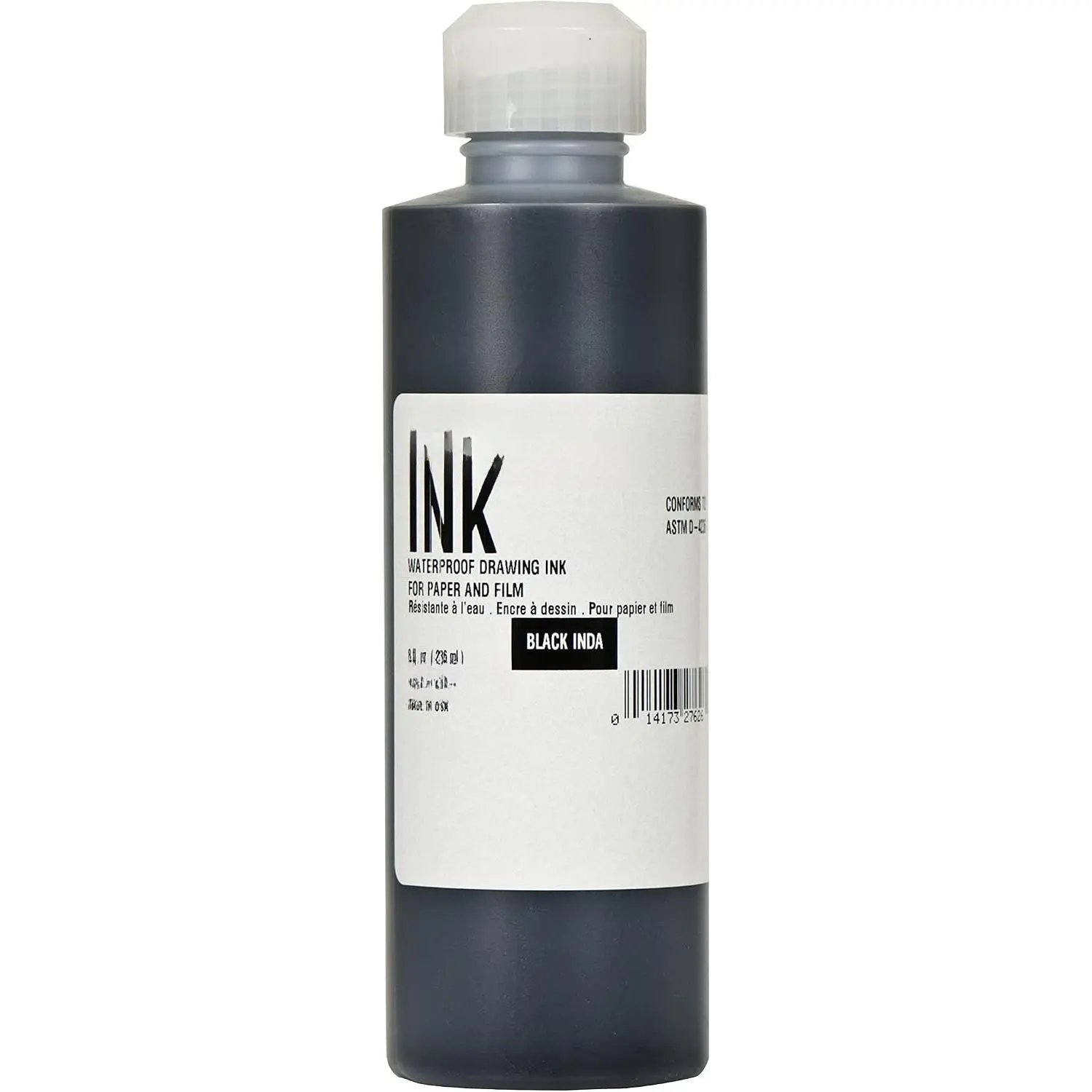 Dye-Based  Drawing Ink 8 Oz. Bottle, Black