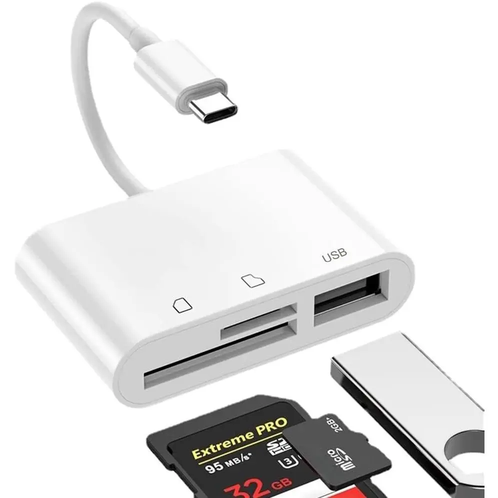 SD Card Reader, USB C  SD Card Reader, Memory Card Reader