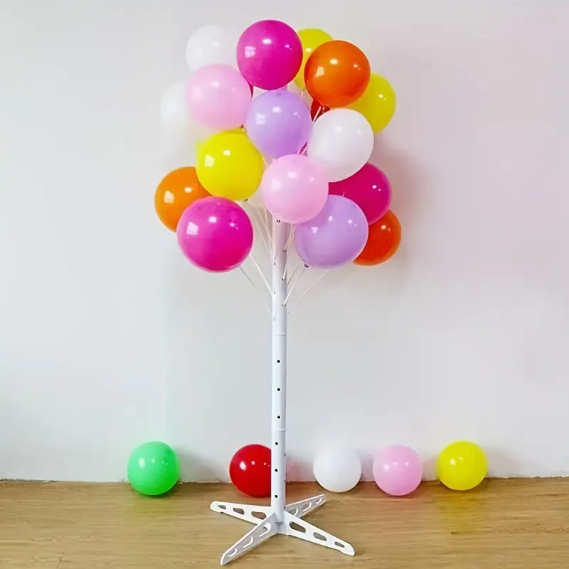 Balloon Display Rack Bobo Ball Shelf - Support Stand Column Festive Activity Wedding Decoration Column Support Rod (Balloons Not Included Single Set Stand)|Party Distribution Balloons|Balloon Display|Multiple Festivals Display