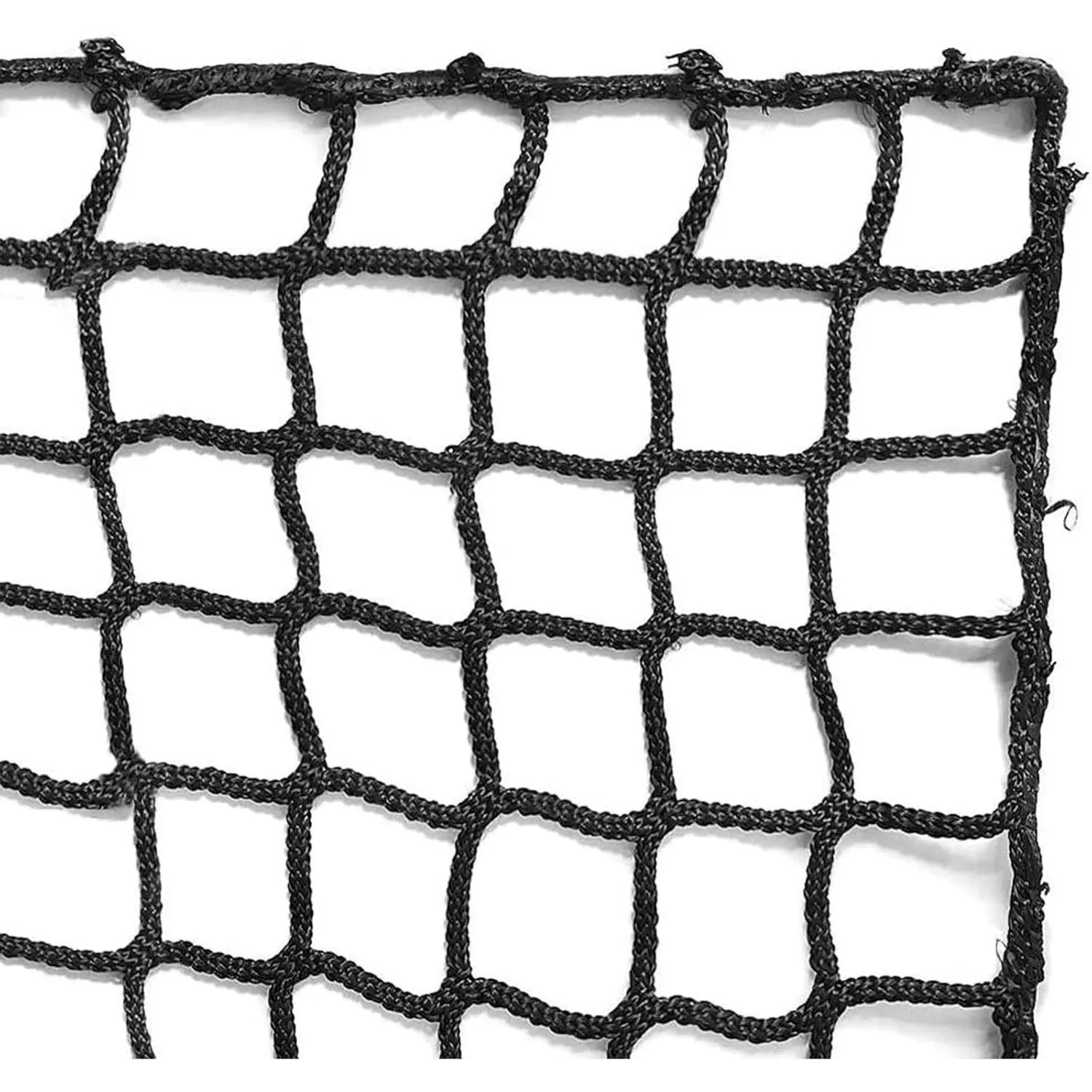 Heavy Duty Soccer Backstop Net 10x10 Ft, 3mm Polyester Sports Barrier Netting with 4x4 Inch Mesh, UV Resistant for Outdoor Football Training & Multi-Sport Use, 7 Size Options