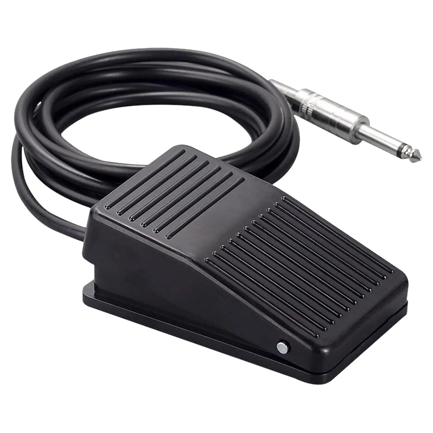 Foot Pedal Switch - Foot Pedal Control with 5'ft Clip Cord and Standard 1/4 Phono Plug for Power Supply