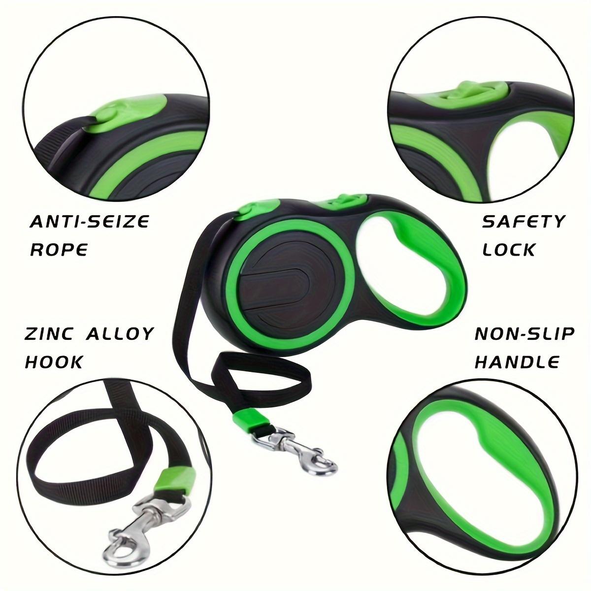 Retractable leash, suitable for medium-sized dogs, durable and comfortable, ideal for outdoor adventures.