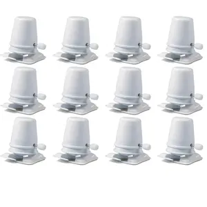 12 Pcs Wind Up Toy Base Mechanism Wind Up Robot Toy Clockwork Legged Robot Movement Mechanism DIY Crafts Toy (White)fidget toys