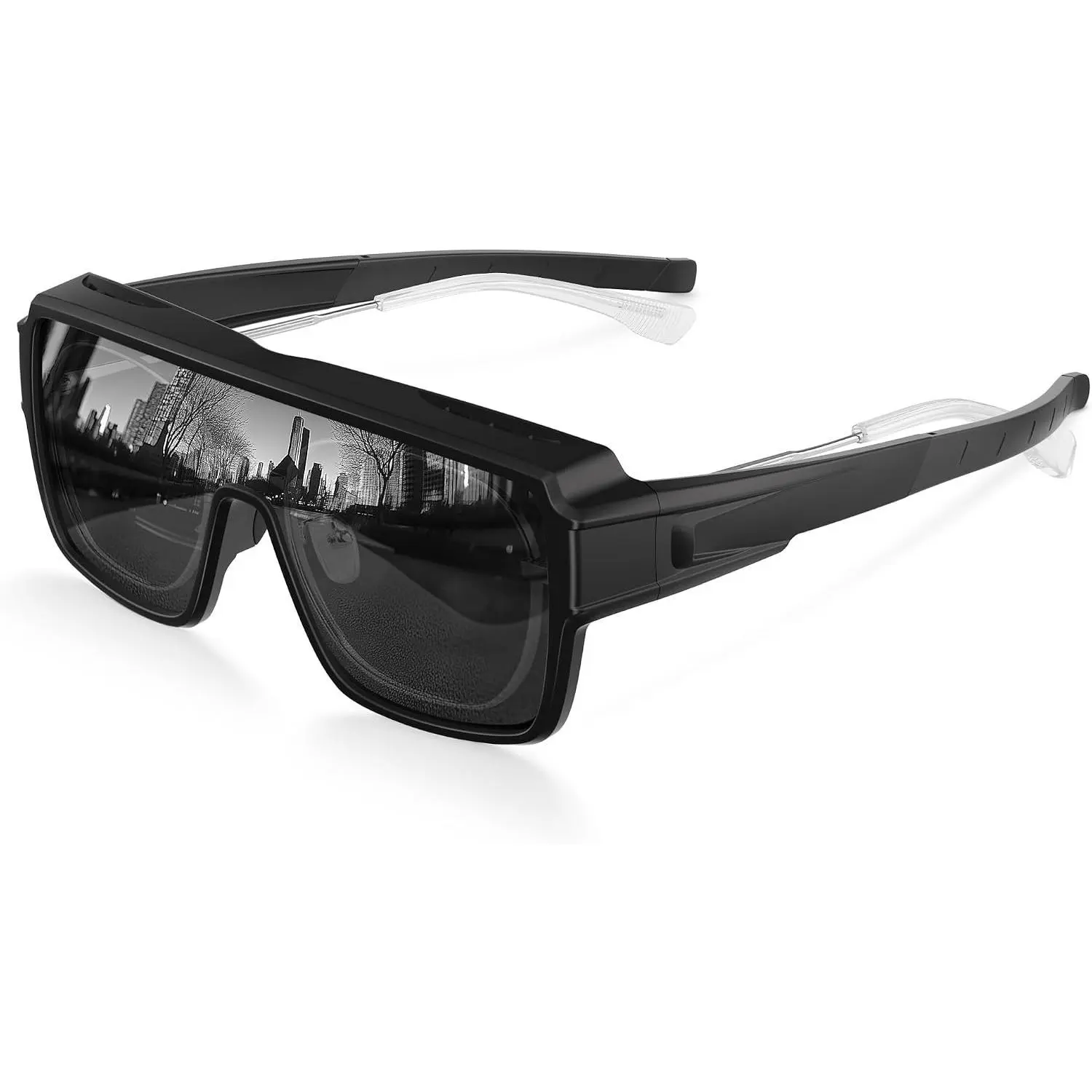 Night Vision Driving Glasses - Polarized Fit Over Glasses for Men Women HD Anti Glare UV Protection Shades