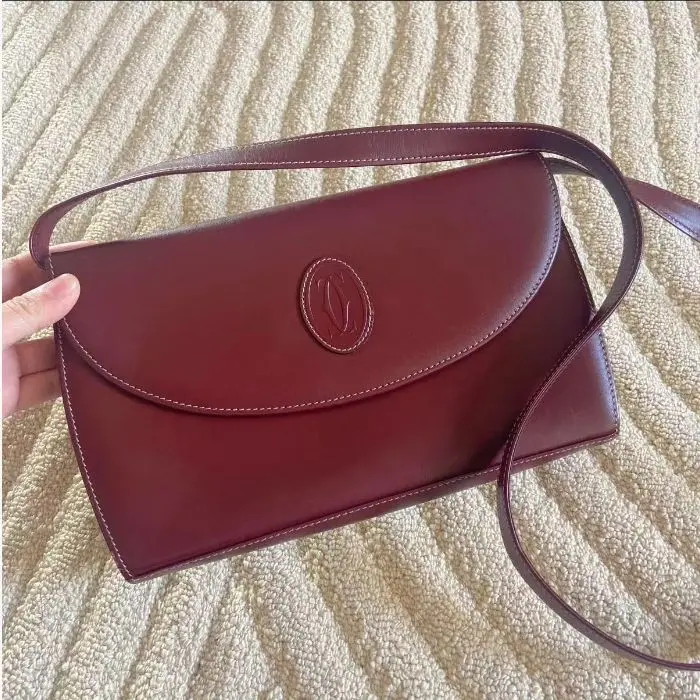 Pre-owned Cartier^/Crossbody Bag/SSB1801002